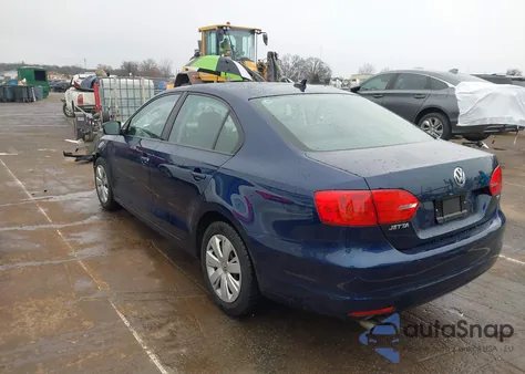 2014 Volkswagen Jetta 1.8T Se z USA, uszkodzony, nr VIN 3VWD17AJ8EM368894